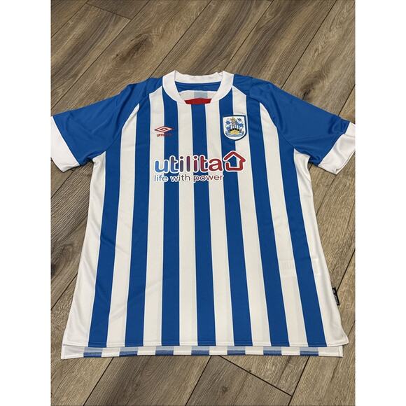 Umbro Huddersfield Town A.F.C 2022 Men’s XL Home Jersey - Picture 1 of 9
